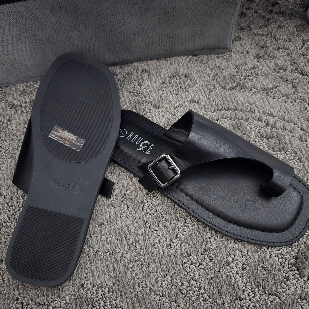 Women's Black Dress Sandals Size 7